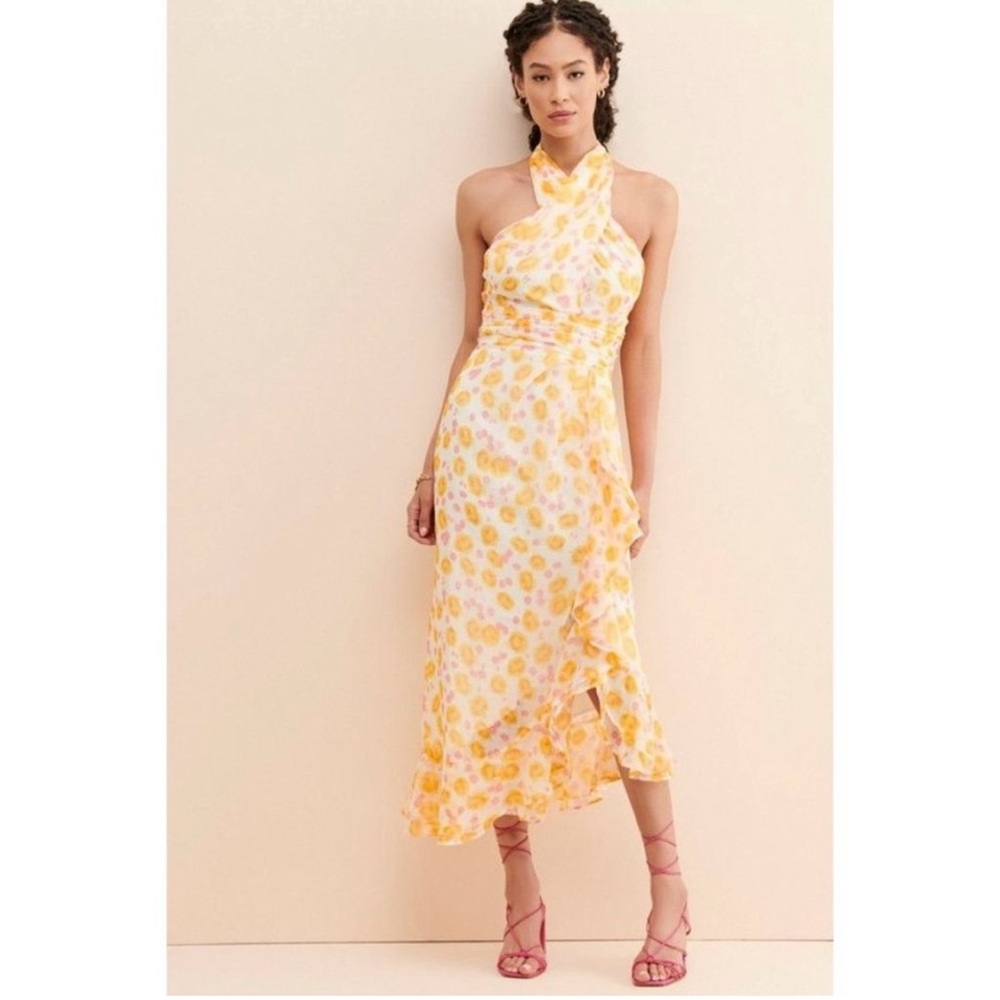 KEEPSAKE the Label Yellow Asymmetrical Dress